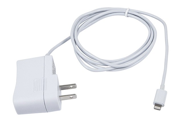 MFi Certified Wall Charger with Lightning Connector for iPad, iP